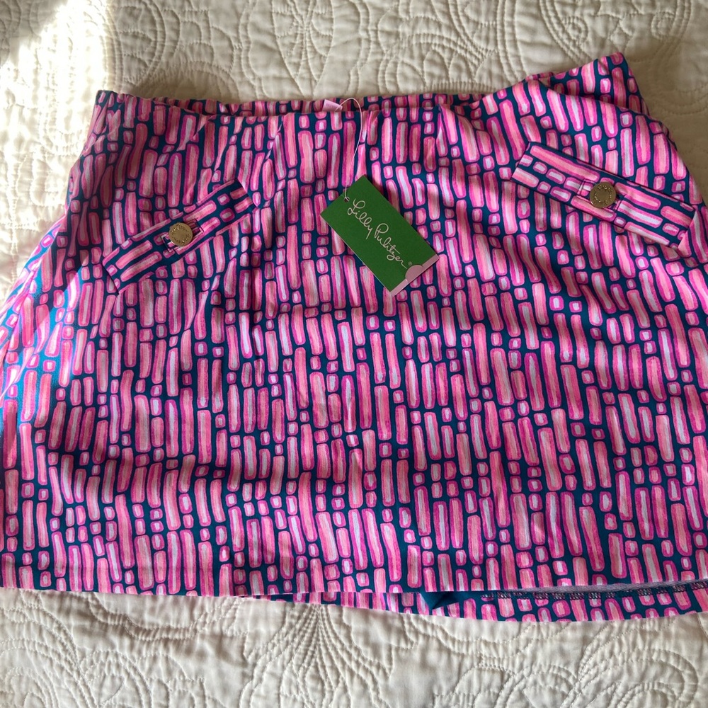 Lilly Pulitzer Madison Skort Sz L NWT